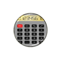 Calculator Hat Clip Ball Marker (10 Pack) by Mariart