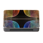 Black Cross With Color Map Fractal Image Of Black Cross With Color Map Memory Card Reader with CF Front