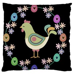 Easter Standard Flano Cushion Case (two Sides)