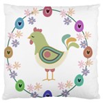 Easter Standard Flano Cushion Case (One Side) Front