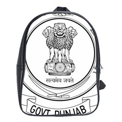 Seal Of Indian State Of Punjab School Bags (xl)  by abbeyz71