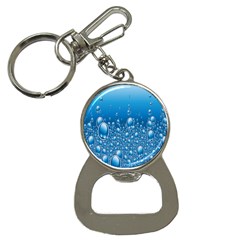 Water Bubble Blue Foam Button Necklaces by Mariart