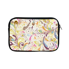 Colorful Seamless Floral Background Apple Ipad Mini Zipper Cases by TastefulDesigns