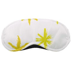 Line Painting Yellow Star Sleeping Masks by Mariart