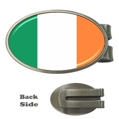 Flag Of Ireland  Money Clips (oval)  by abbeyz71