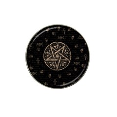 Witchcraft Symbols  Hat Clip Ball Marker by Valentinaart