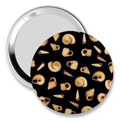 Shell Pattern 3  Handbag Mirrors