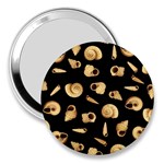 Shell pattern 3  Handbag Mirrors Front
