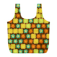 Random Hibiscus Pattern Full Print Recycle Bags (l)  by linceazul
