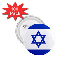 Flag Of Israel 1 75  Buttons (100 Pack)  by abbeyz71