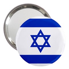 Flag Of Israel 3  Handbag Mirrors by abbeyz71