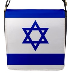 Flag Of Israel Flap Messenger Bag (s) by abbeyz71