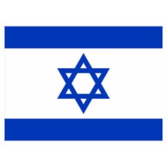 Flag Of Israel Double Sided Flano Blanket (medium)  by abbeyz71