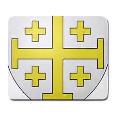 The Arms Of The Kingdom Of Jerusalem  Large Mousepads by abbeyz71