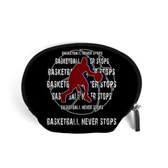 Basketball Never Stops Accessory Pouches (small) 