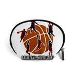 Basketball never stops Accessory Pouches (Small)  Front