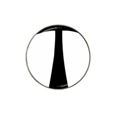 Tau Cross  Hat Clip Ball Marker by abbeyz71