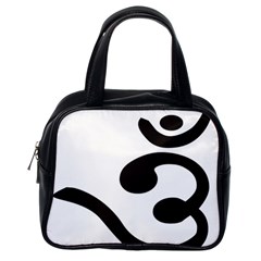 Bengali Om Symbol Classic Handbags (one Side) by abbeyz71