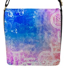 Horoscope Compatibility Love Romance Star Signs Zodiac Flap Messenger Bag (s) by Mariart