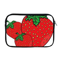 Strawberry Holidays Fragaria Vesca Apple Macbook Pro 17  Zipper Case by Nexatart