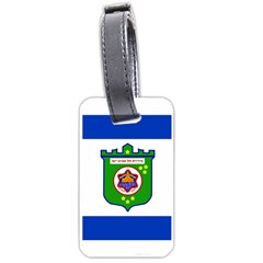 Flag Of Tel Aviv  Luggage Tags (two Sides) by abbeyz71