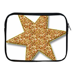 Star Glitter Apple Ipad 2/3/4 Zipper Cases by Nexatart