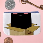 Black Cat in a Box Large Coin Purse Back