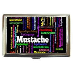 Mustache Cigarette Money Cases by Mariart