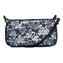 Flamingo Pattern Shoulder Clutch Bags by ValentinaDesign