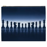 Chess Pieces Cosmetic Bag (XXXL)  Front