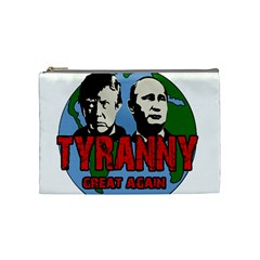 Make Tyranny Great Again Cosmetic Bag (medium)  by Valentinaart