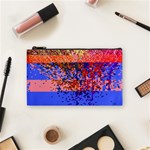 Glitchdrips Shadow Color Fire Cosmetic Bag (Small)  Front