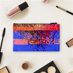 Glitchdrips Shadow Color Fire Cosmetic Bag (Small)  Back