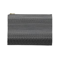 Shadow Faintly Faint Line Included Static Streaks And Blotches Color Gray Cosmetic Bag (large)  by Mariart