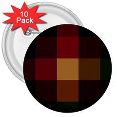 Stripes Plaid Color 3  Buttons (10 Pack)  by Mariart