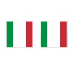 National Flag Of Italy  Cufflinks (square) by abbeyz71