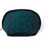 Stars Of Golden Metal Accessory Pouches (Medium)  Back