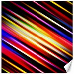 Funky Color Lines Canvas 20  x 20   19 x19.27  Canvas - 1