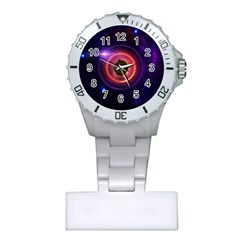 The Little Astronaut On A Tiny Fractal Planet Plastic Nurses Watch