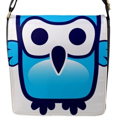 Owl Logo Clip Art Flap Messenger Bag (s) by BangZart