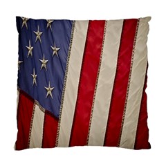 Usa Flag Standard Cushion Case (two Sides) by BangZart