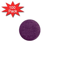 Purple Colorful Glitter Texture Pattern 1  Mini Magnets (100 Pack) 