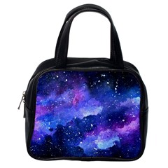 Galaxy Classic Handbags (one Side) by Kathrinlegg
