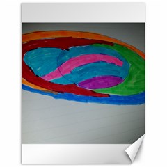 Oblong Canvas 12  X 16  