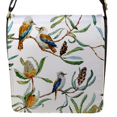 Australian Kookaburra Bird Pattern Flap Messenger Bag (s) by BangZart