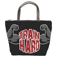 Train Hard Bucket Bags by Valentinaart