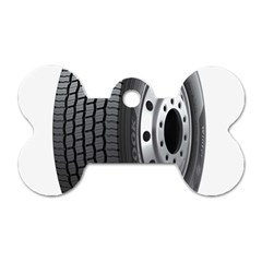 Tire Dog Tag Bone (two Sides)
