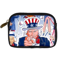 Independence Day United States Of America Digital Camera Cases by BangZart