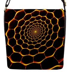Honeycomb Art Flap Messenger Bag (s) by BangZart