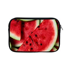 Fresh Watermelon Slices Texture Apple Ipad Mini Zipper Cases by BangZart